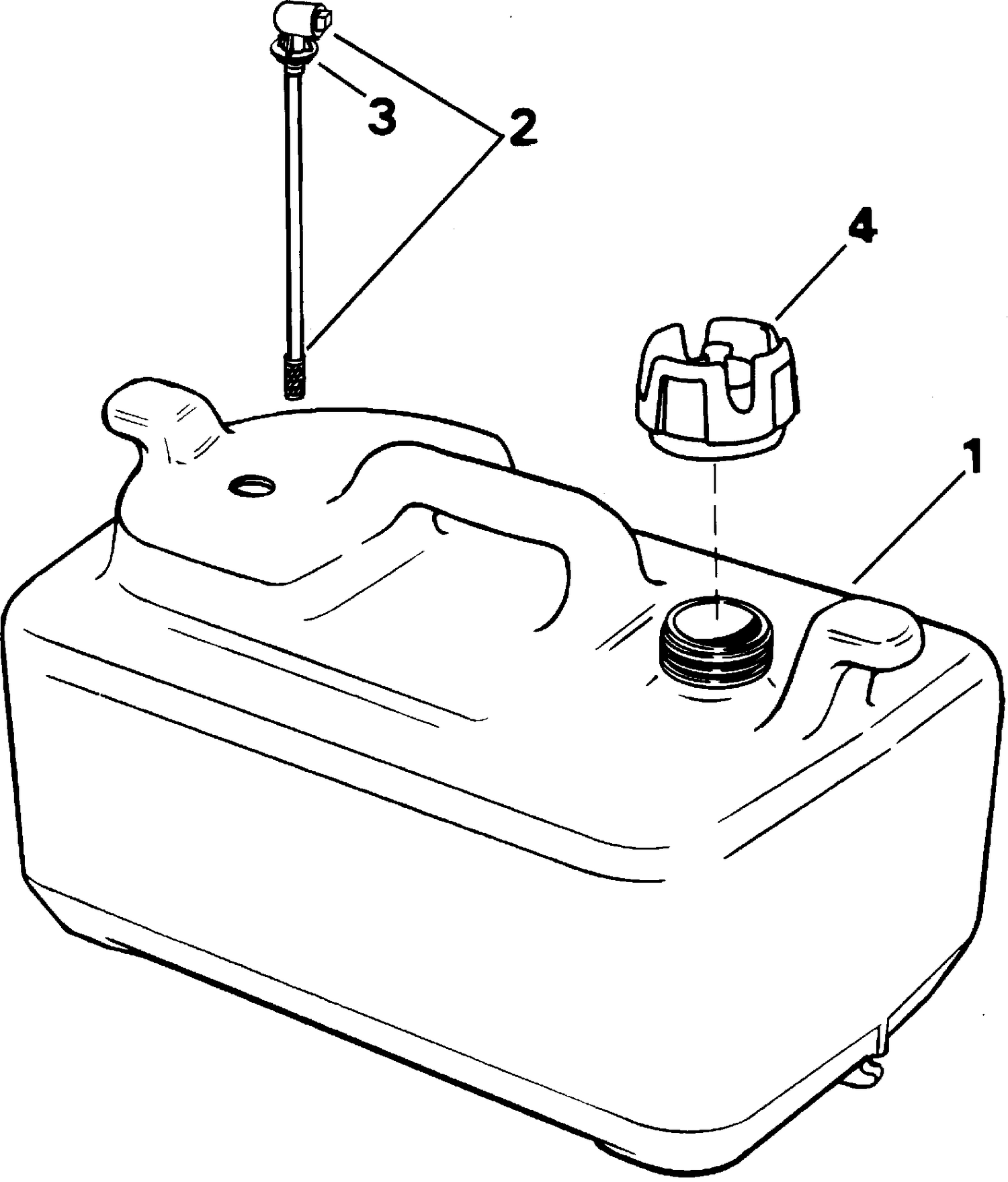 FUEL TANK - 6 GALLON