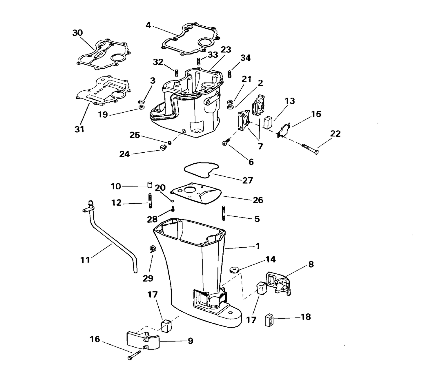 EXHAUST HOUSING
