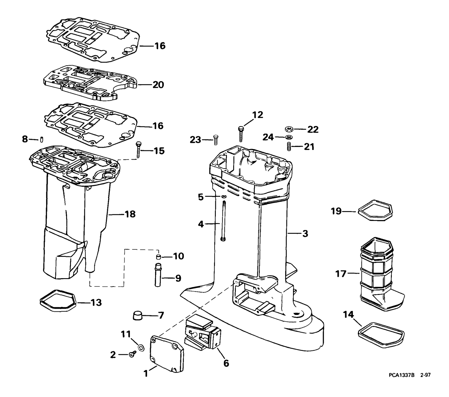 EXHAUST HOUSING