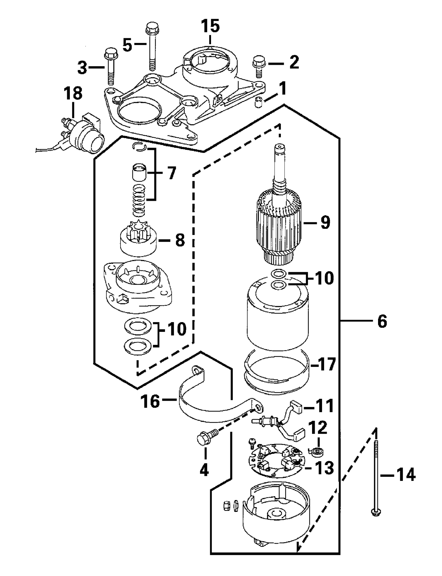 STARTER MOTOR