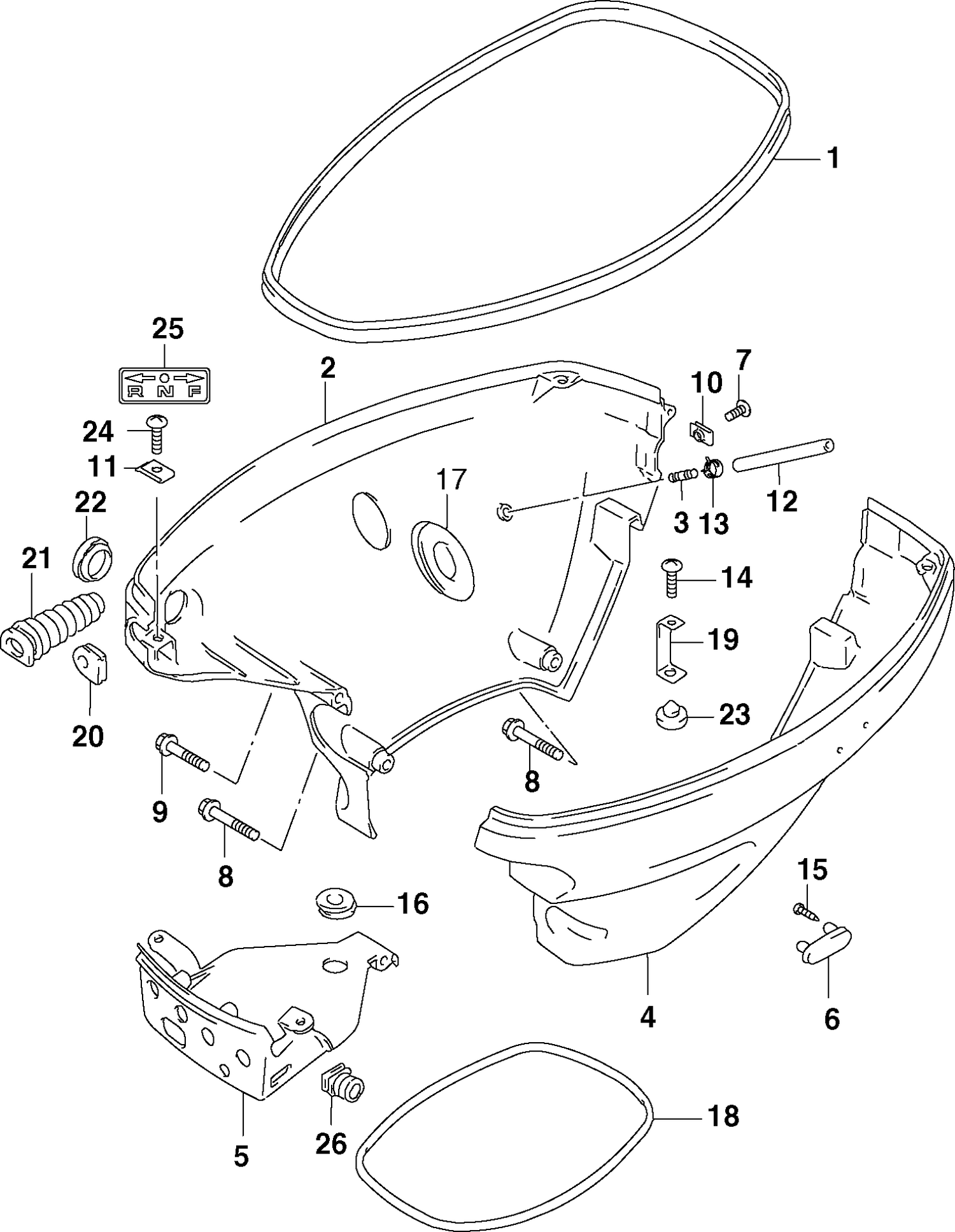 LOWER ENGINE COVER