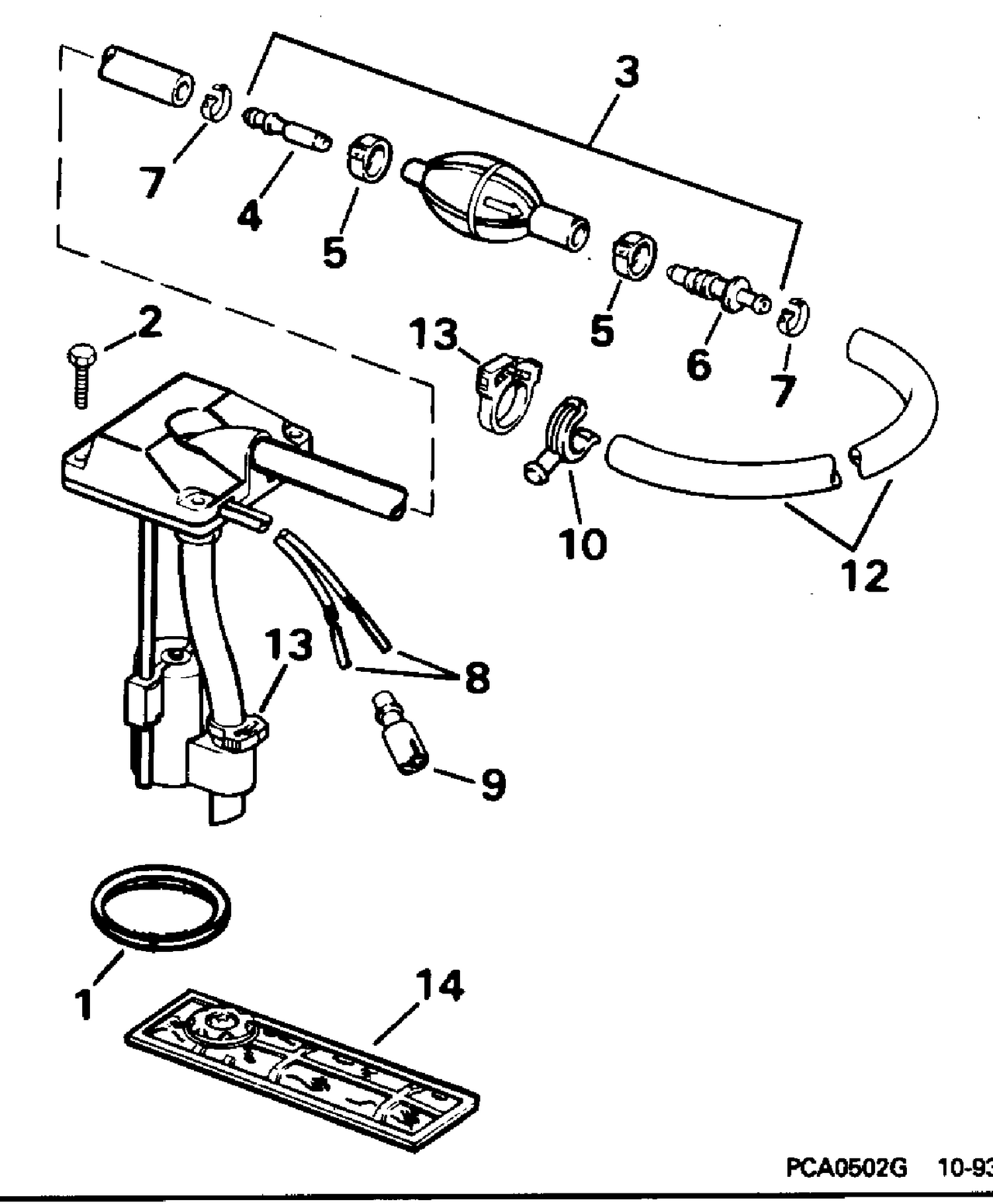 DUAL OIL TANK PICKUP KIT
