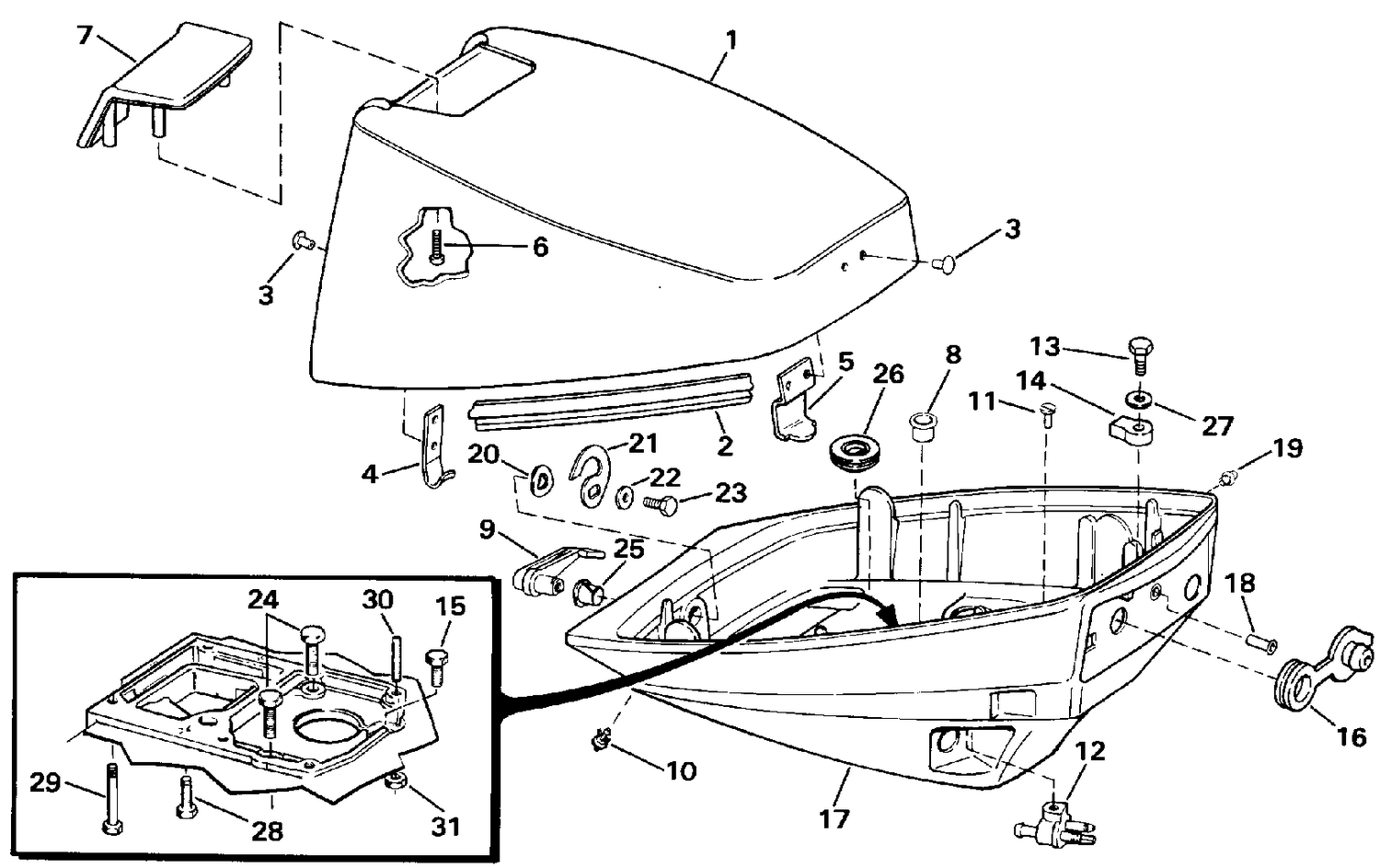 ENGINE COVER