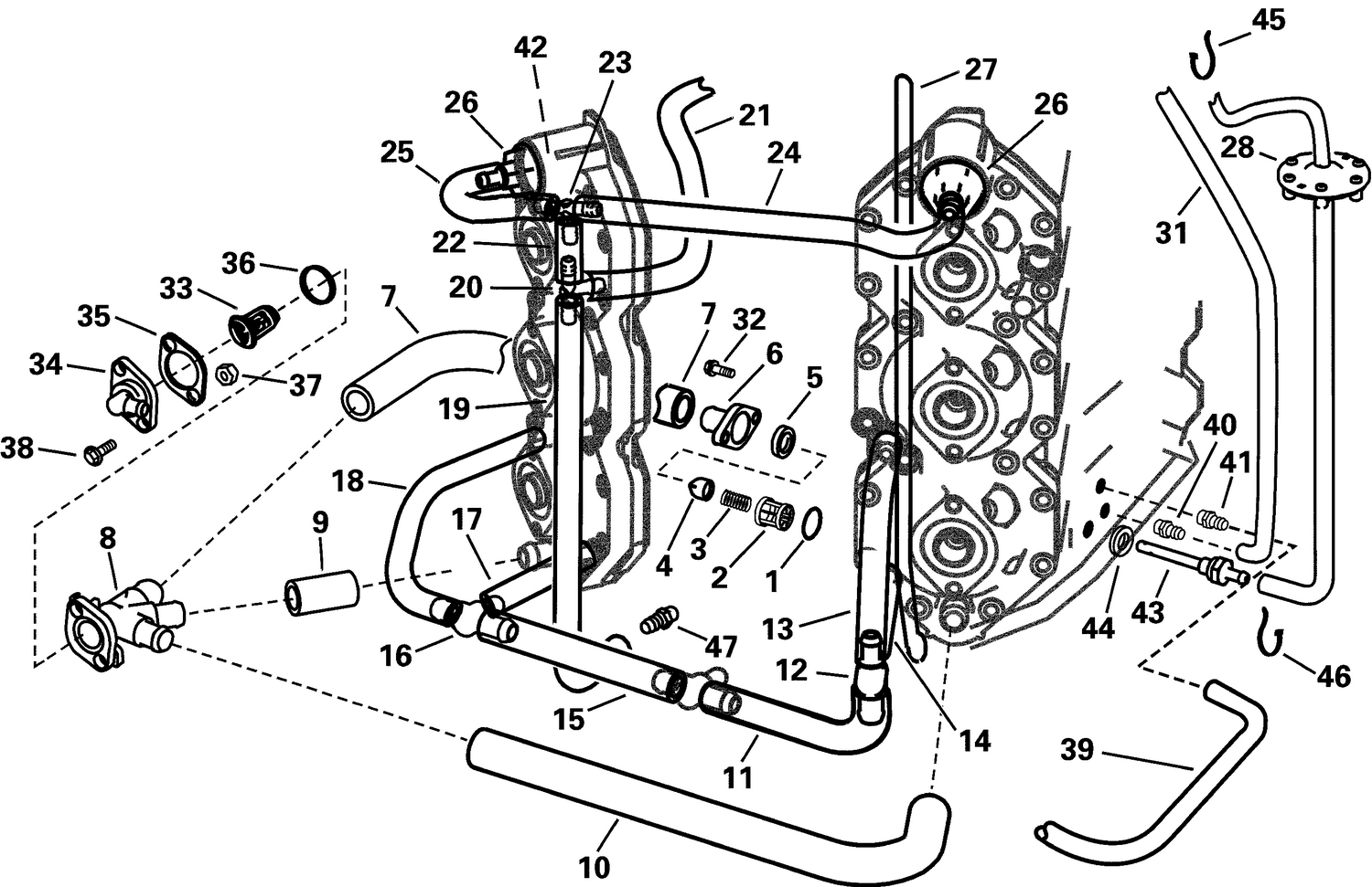HOSE ROUTING