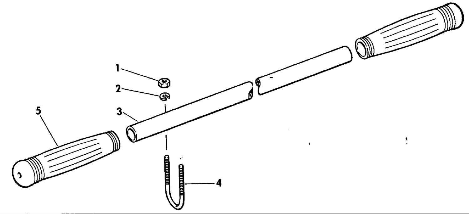 CARRYING HANDLE ASSEMBLY 25 & 40 COMMERCIAL