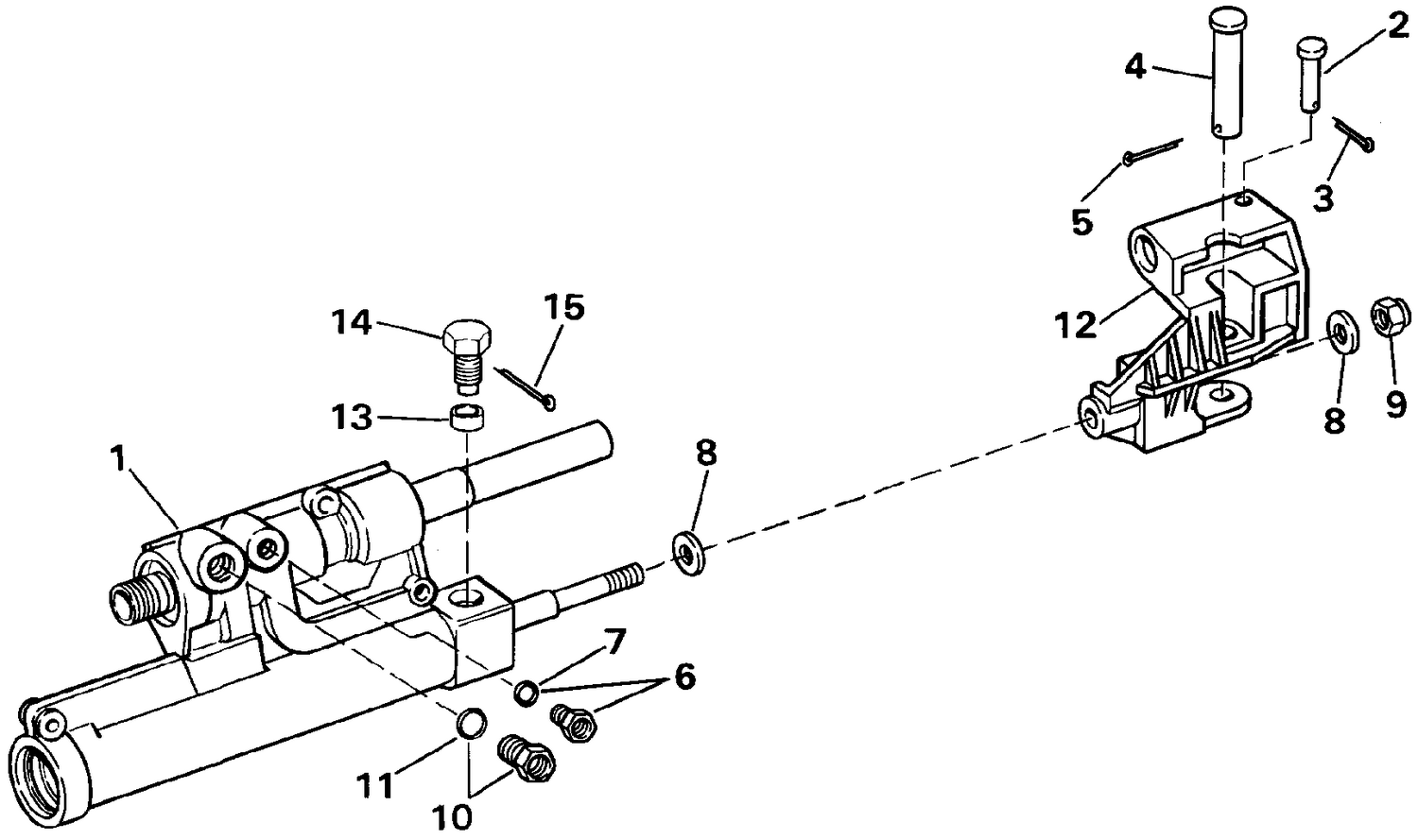 POWER STEERING CYLINDER