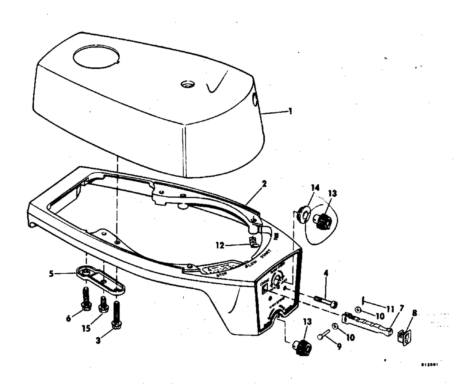 MOTOR COVER - EVINRUDE