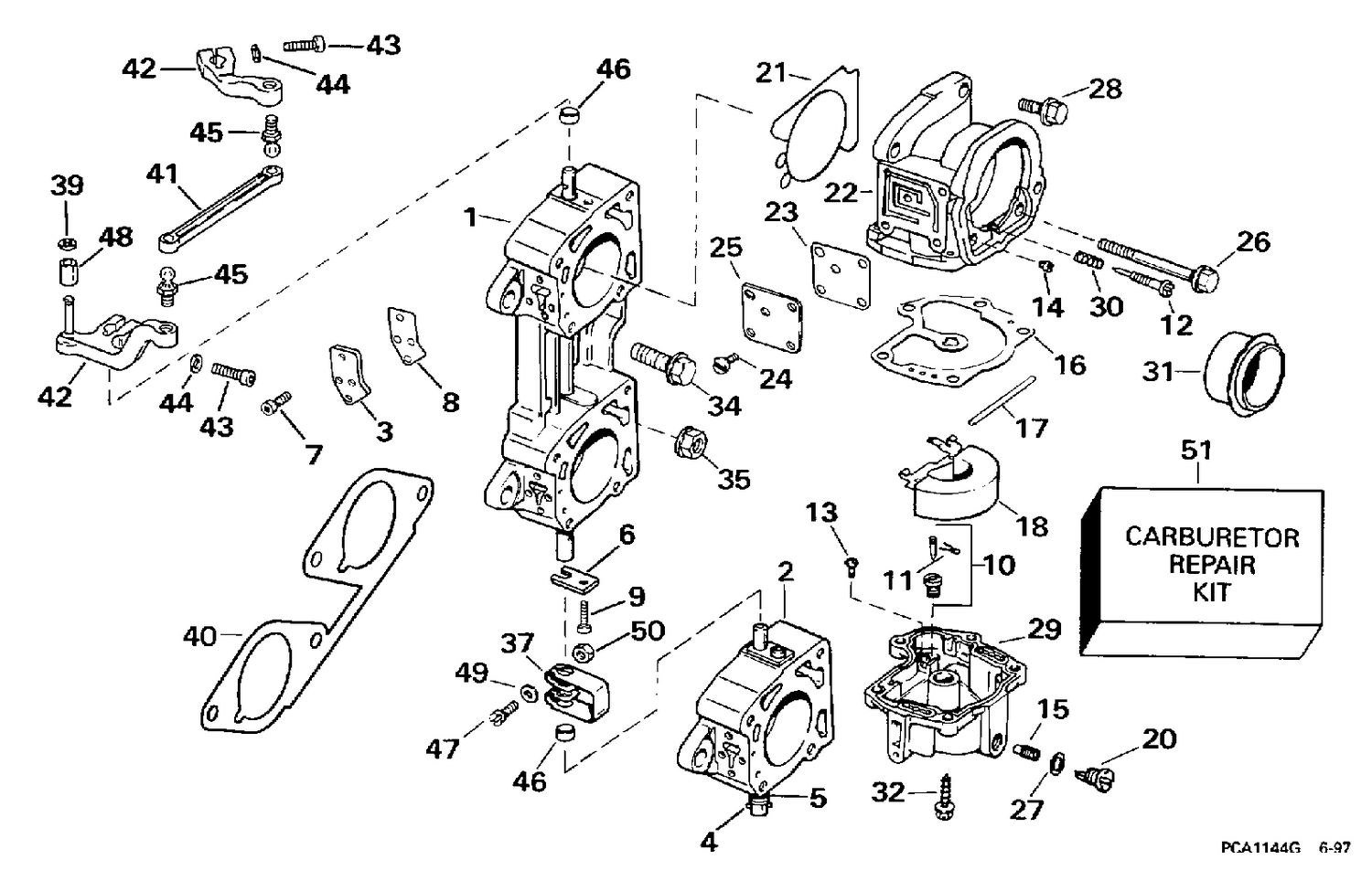 CARBURETOR & LINKAGE
