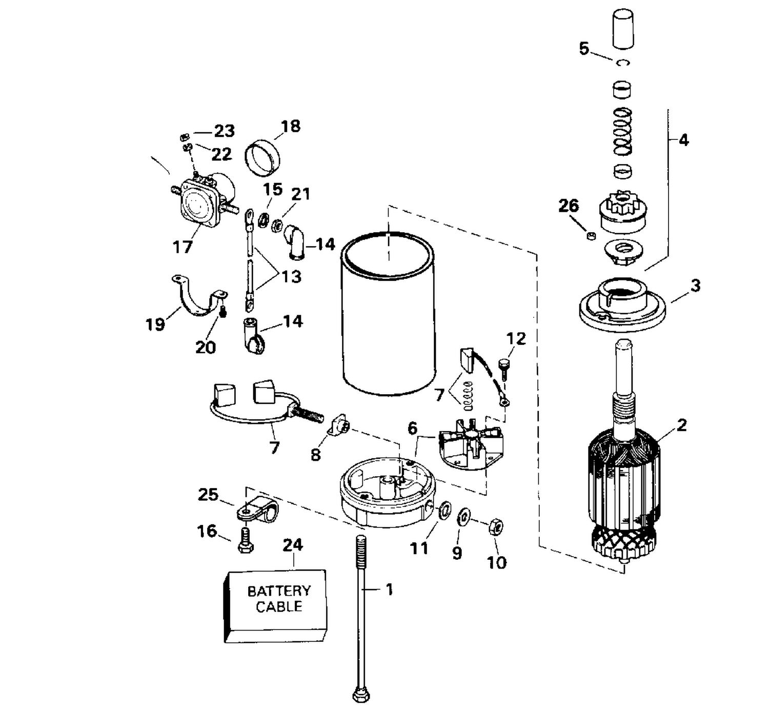 ELECTRIC STARTER & SOLENOID