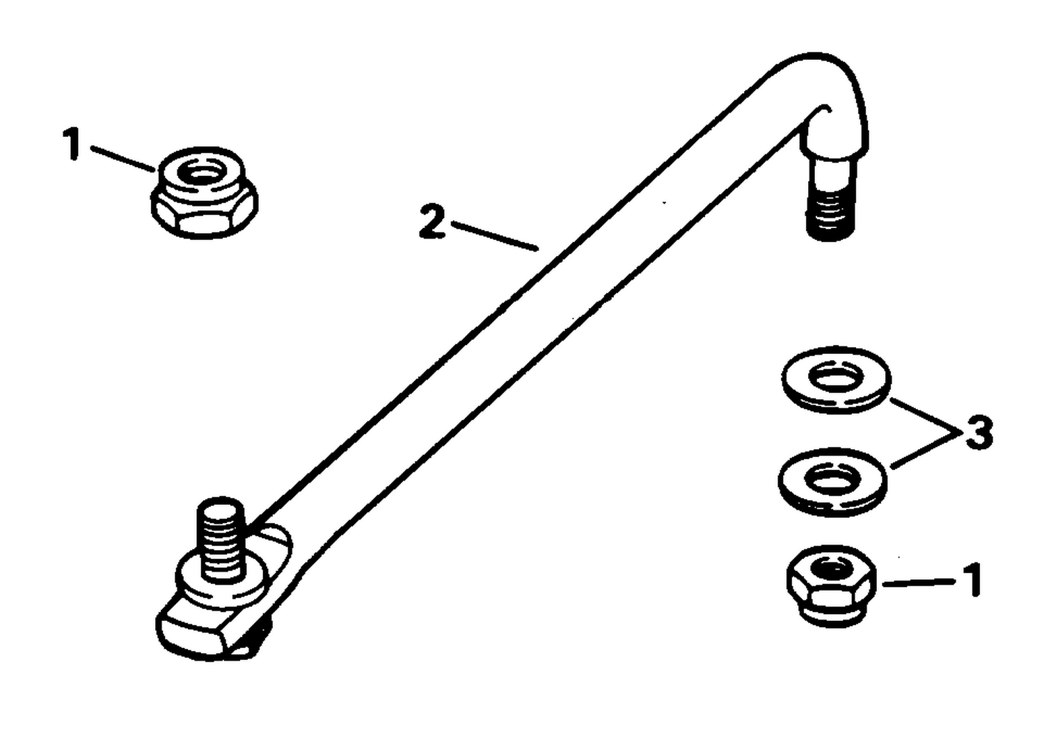 STEERING LINK KIT - 200/225STL, 200TX, TZ, 225TL, TX, TZ