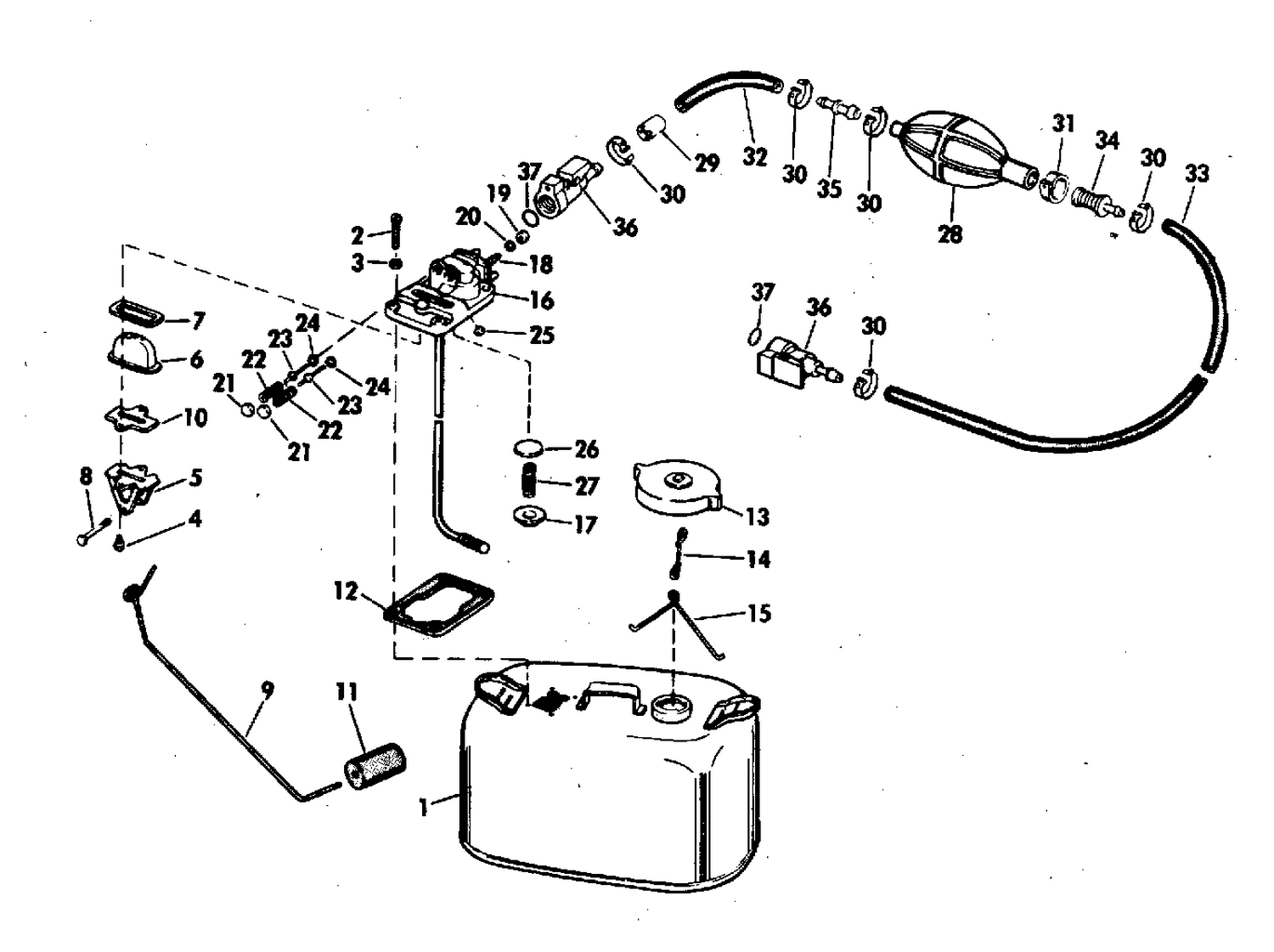 FUEL TANK - 6 GALLON