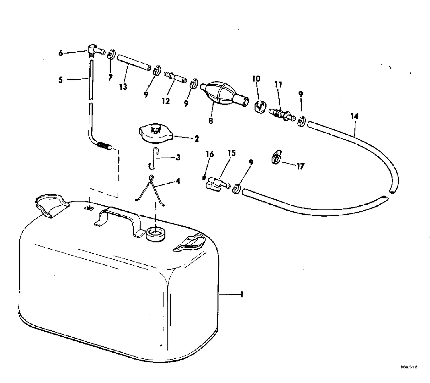 FUEL TANK - 6 GAL