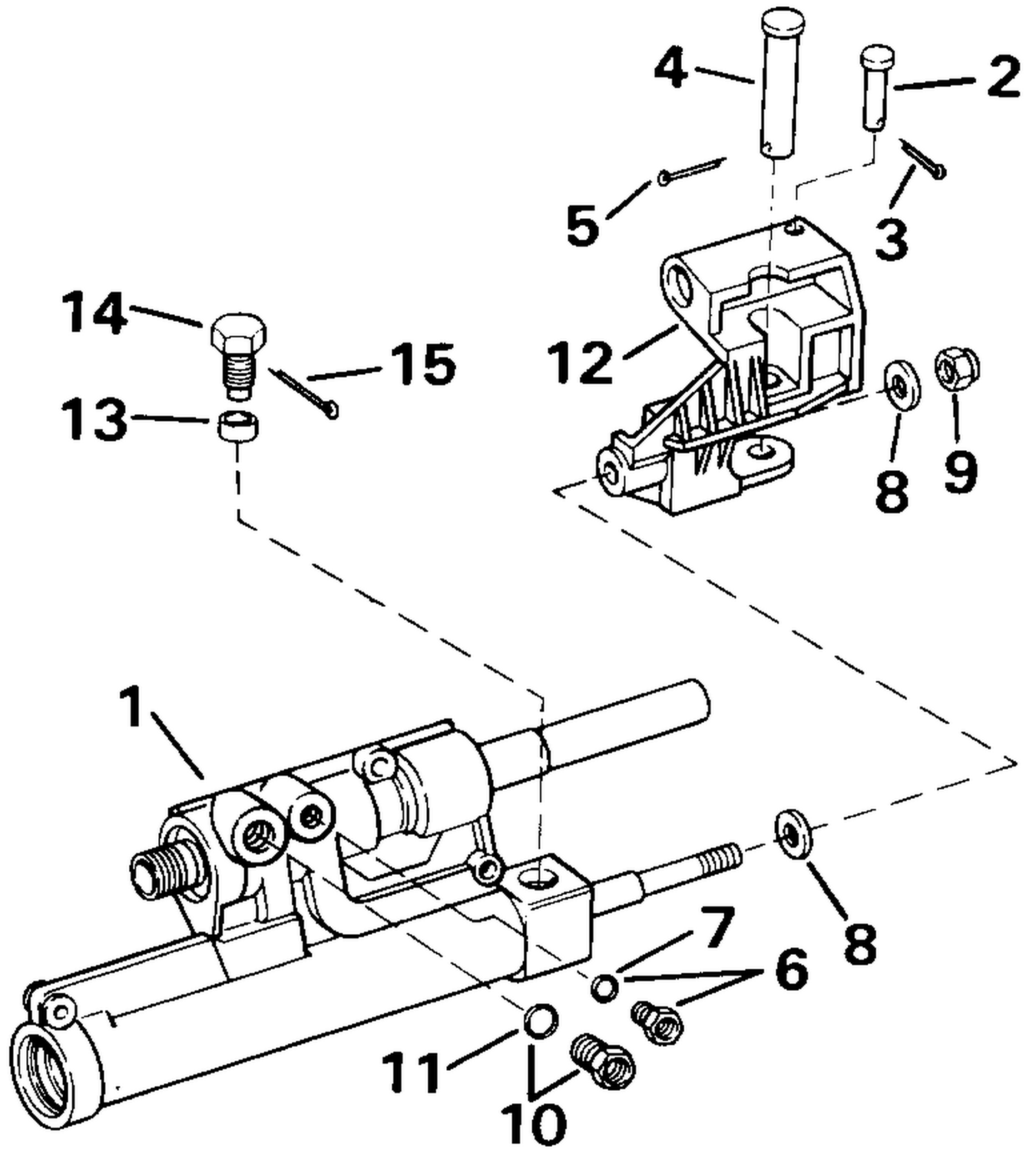 POWER STEERING CYLINDER