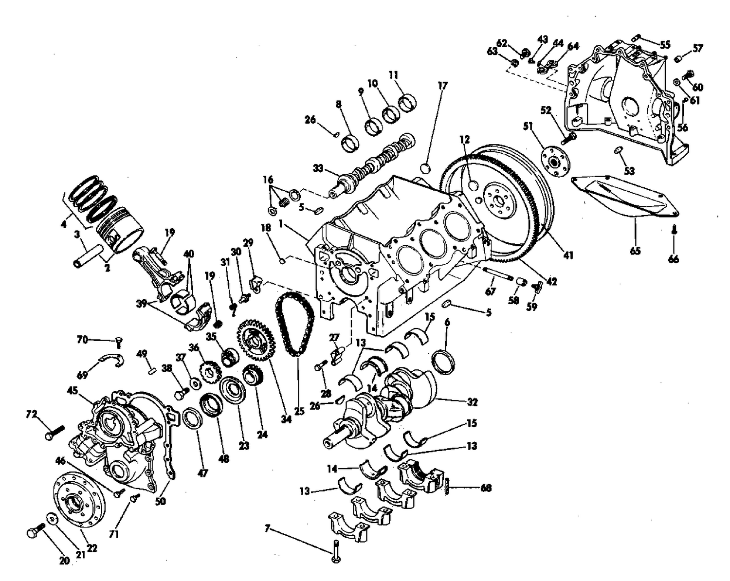 CRANKCASE GROUP 155 HP