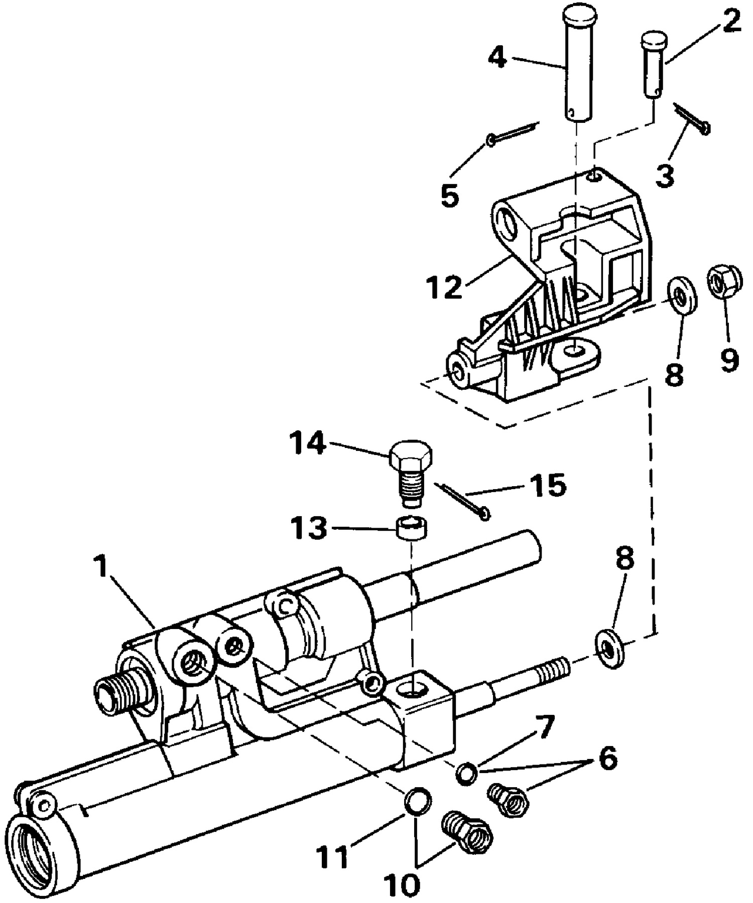 POWER STEERING CYLINDER