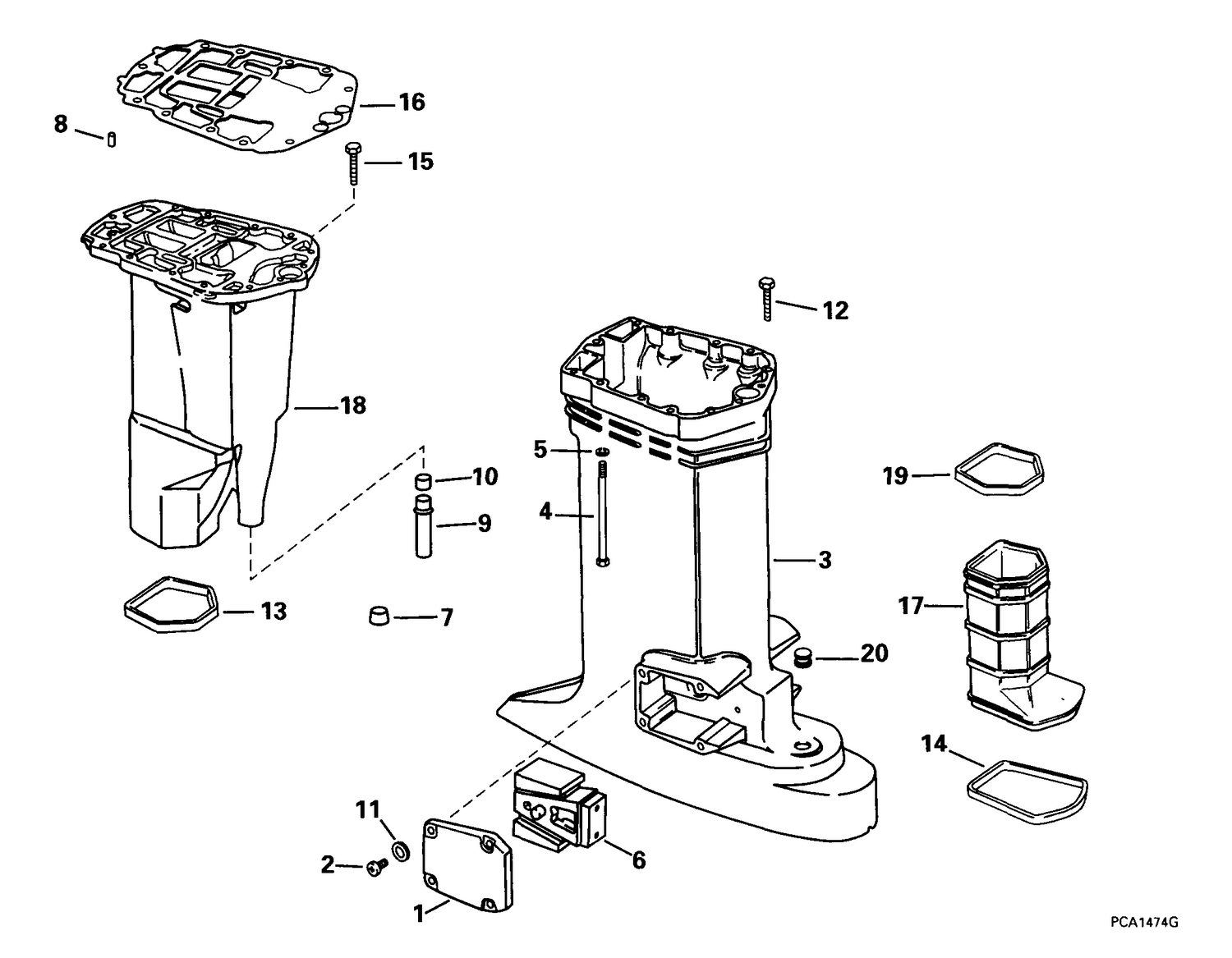 EXHAUST HOUSING