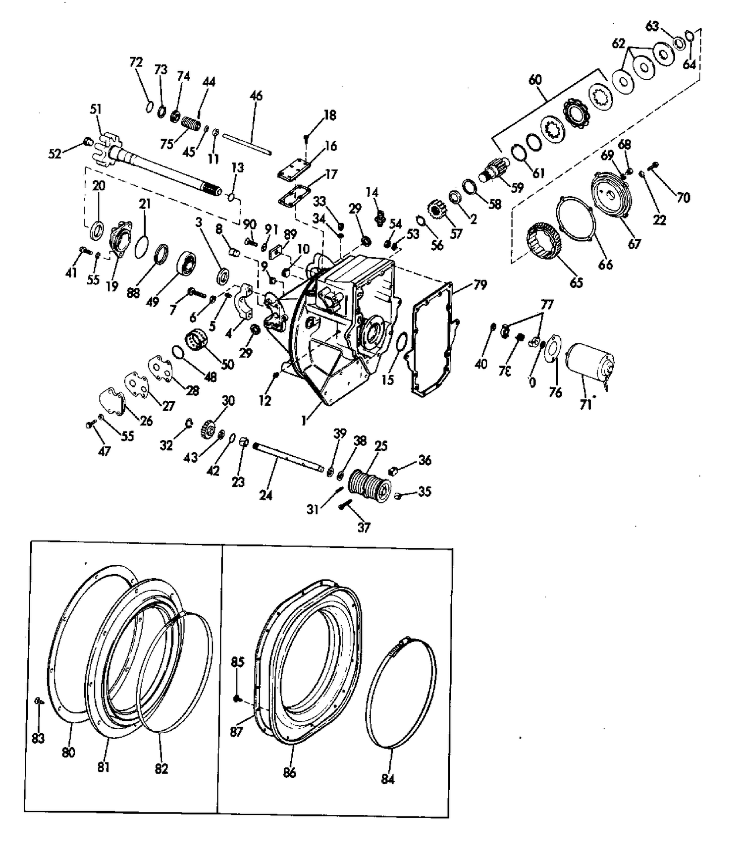 INTERMEDIATE HOUSING GROUP 120,155,215 HP 20D MODELS ONLY