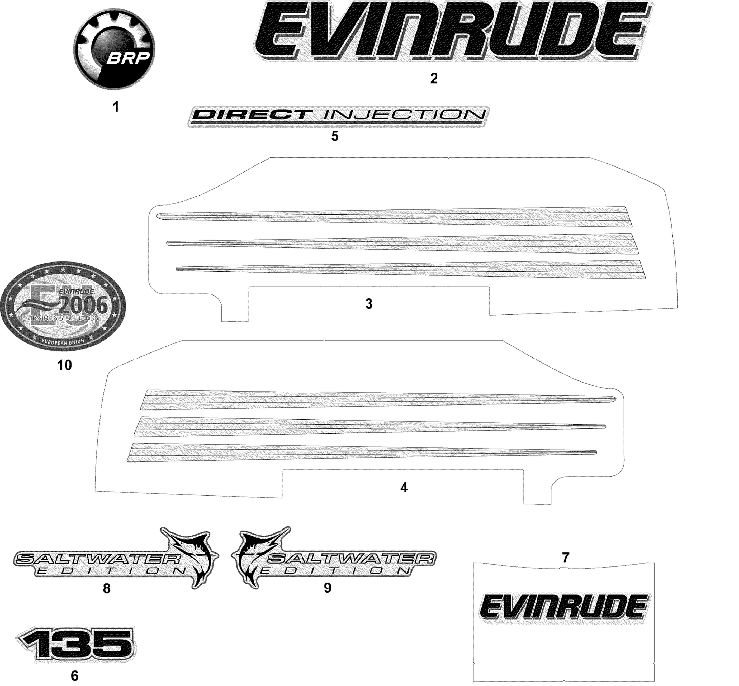 DECALS WHITE MODELS