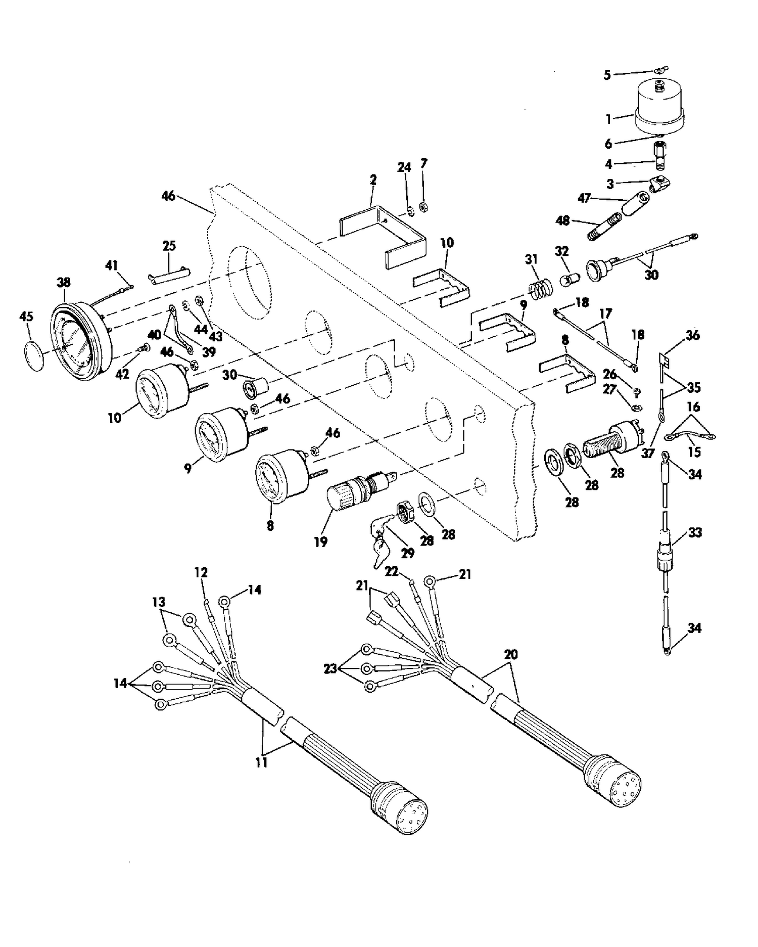 INSTRUMENT KIT ASSEMBLY RING BEZEL OPTIONAL ITEM-ALL MODELS