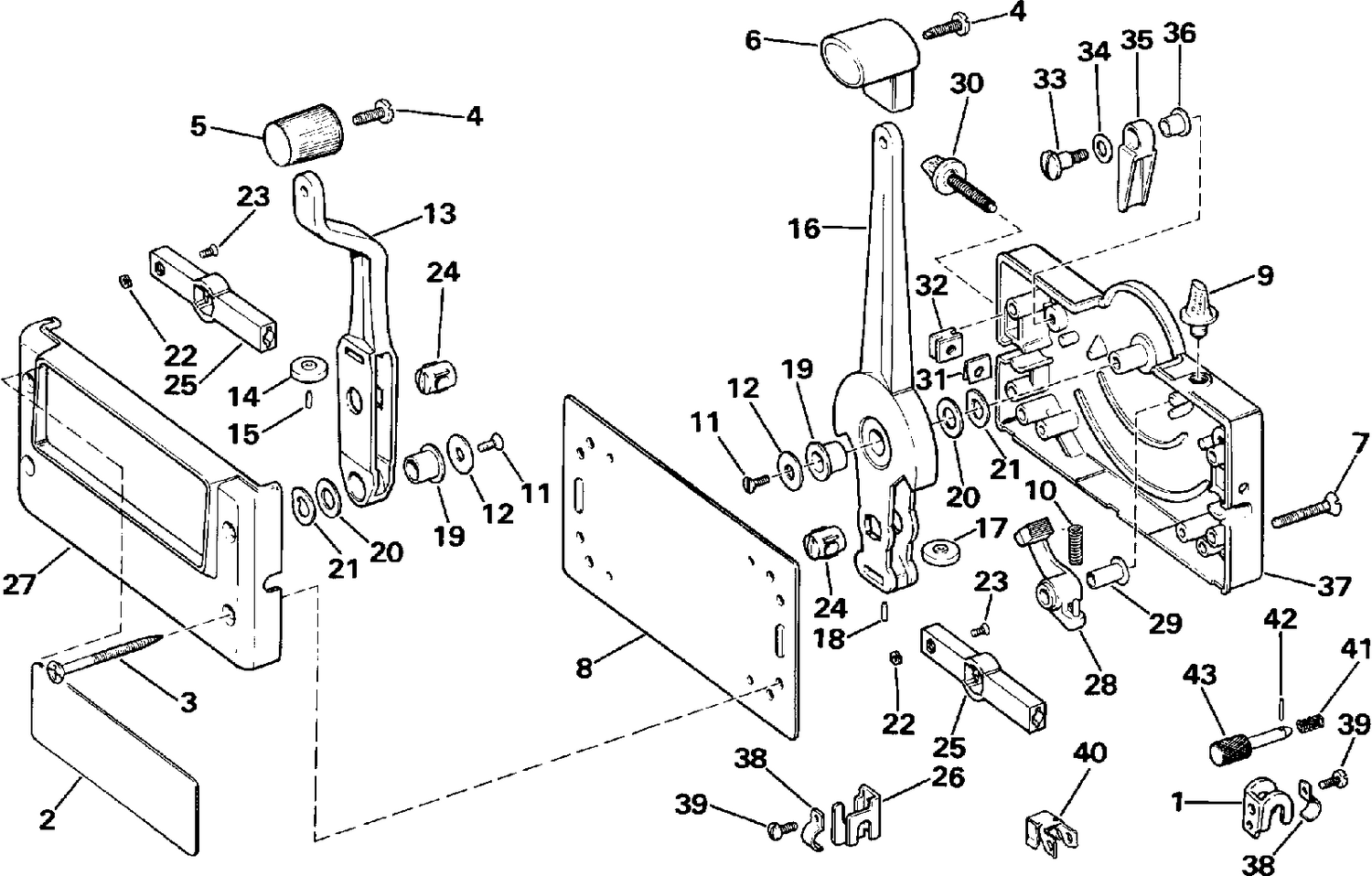 REMOTE CONTROL - SINGLE MOTOR