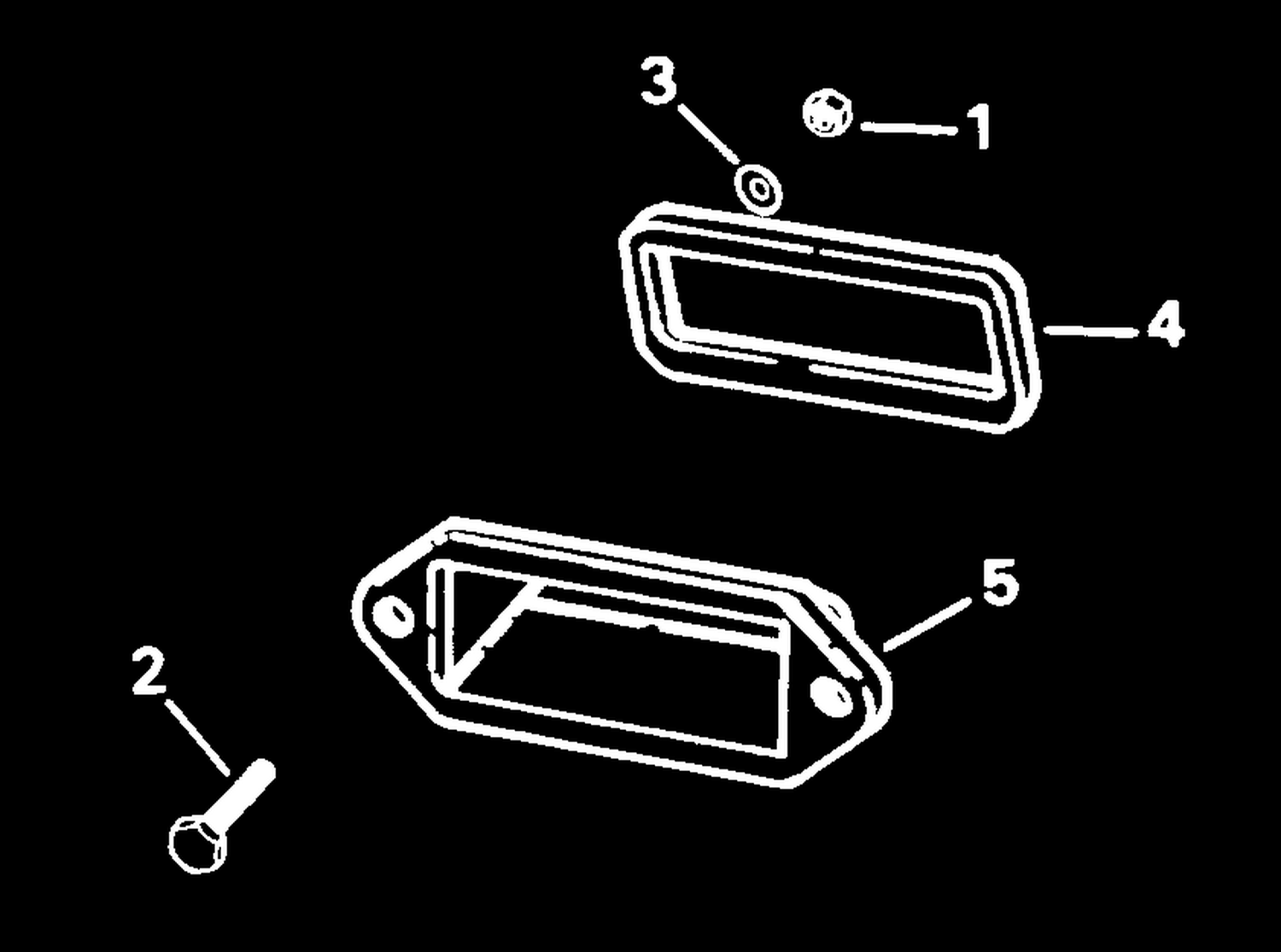 HANDLE KIT -- 40 THRU 50