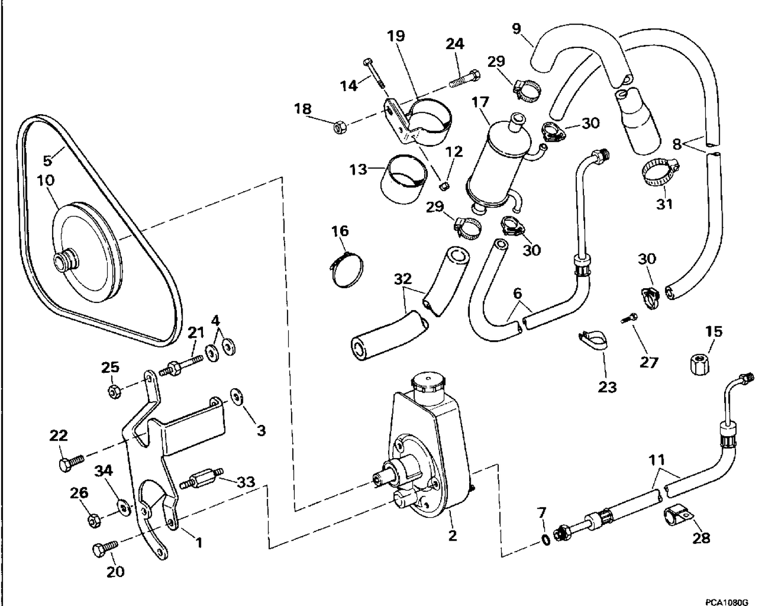 POWER STEERING PUMP