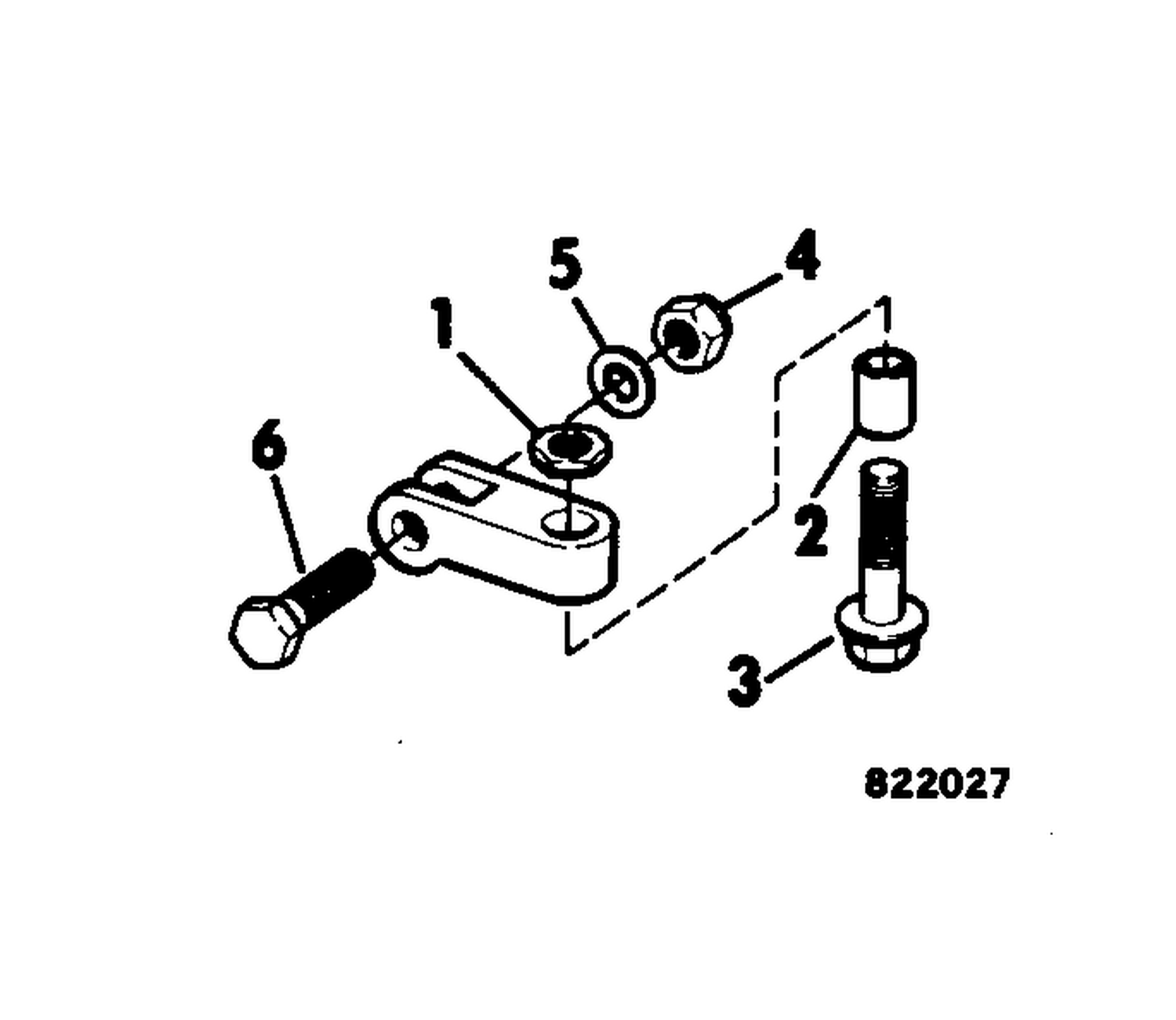STEERING BOLT AND CLEVIS ASSEMBLY KIT