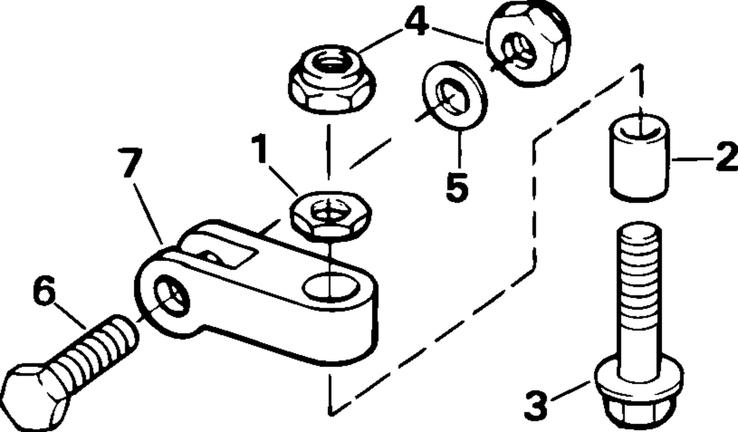 STEERING BOLT and CLEVIS ASSEMBLY KIT