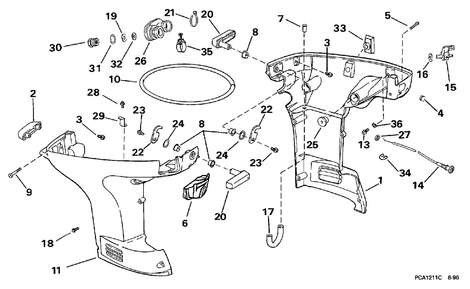LOWER ENGINE COVER