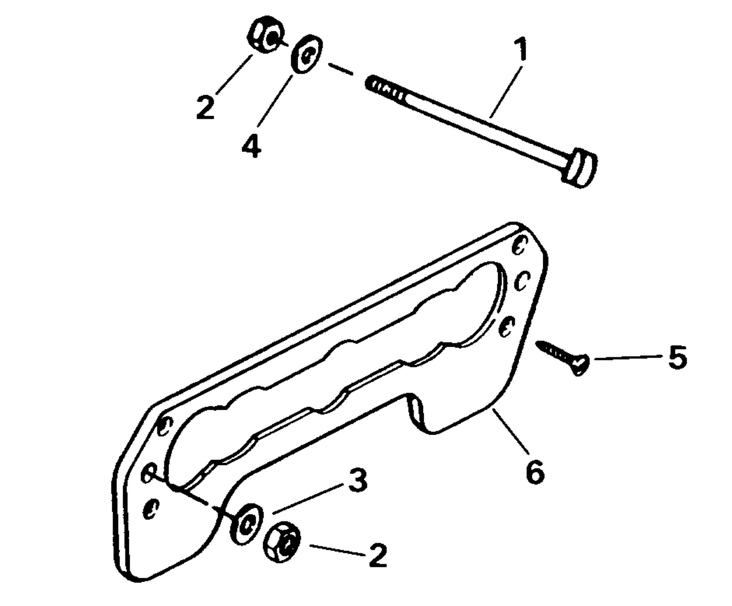 TRANSOM MOUNT KIT