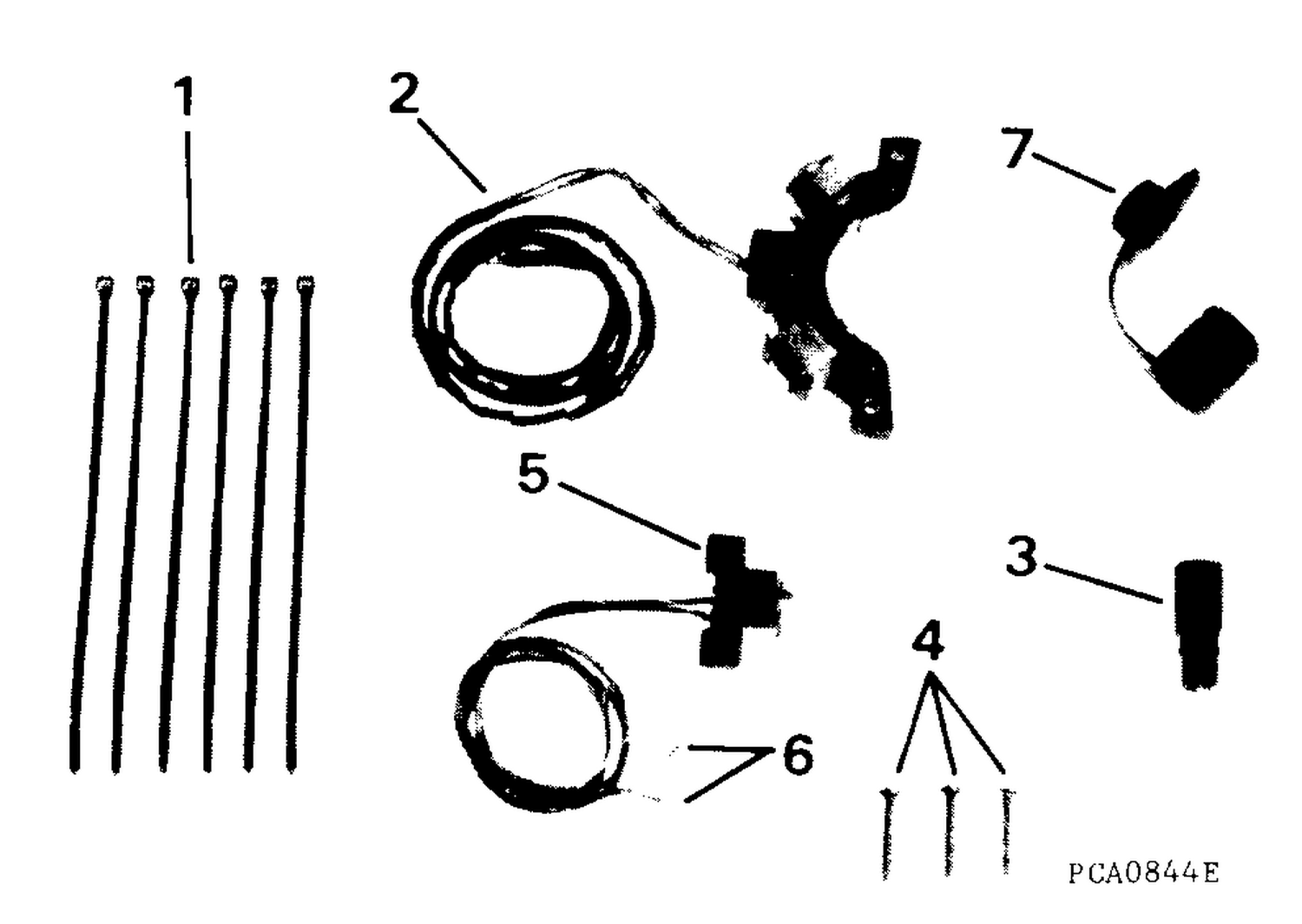 AC LIGHTING KIT 45 & 55 ROPE START COMMERCIALS