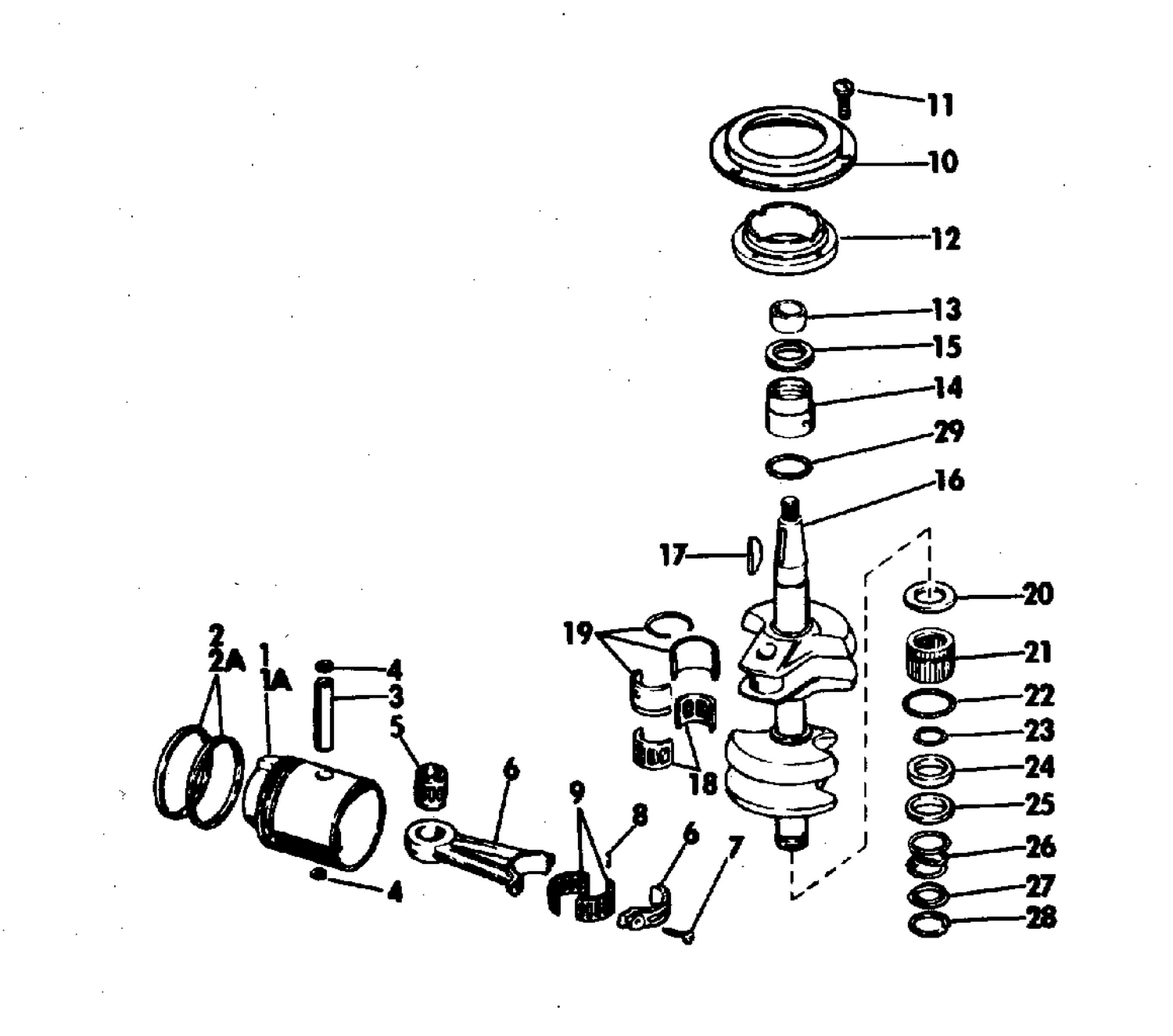 CRANKSHAFT & PISTON