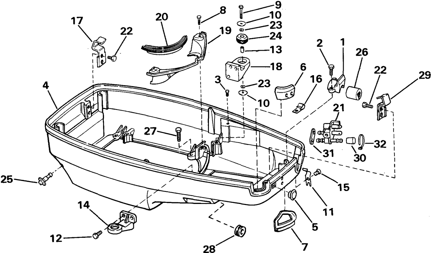 LOWER ENGINE COVER