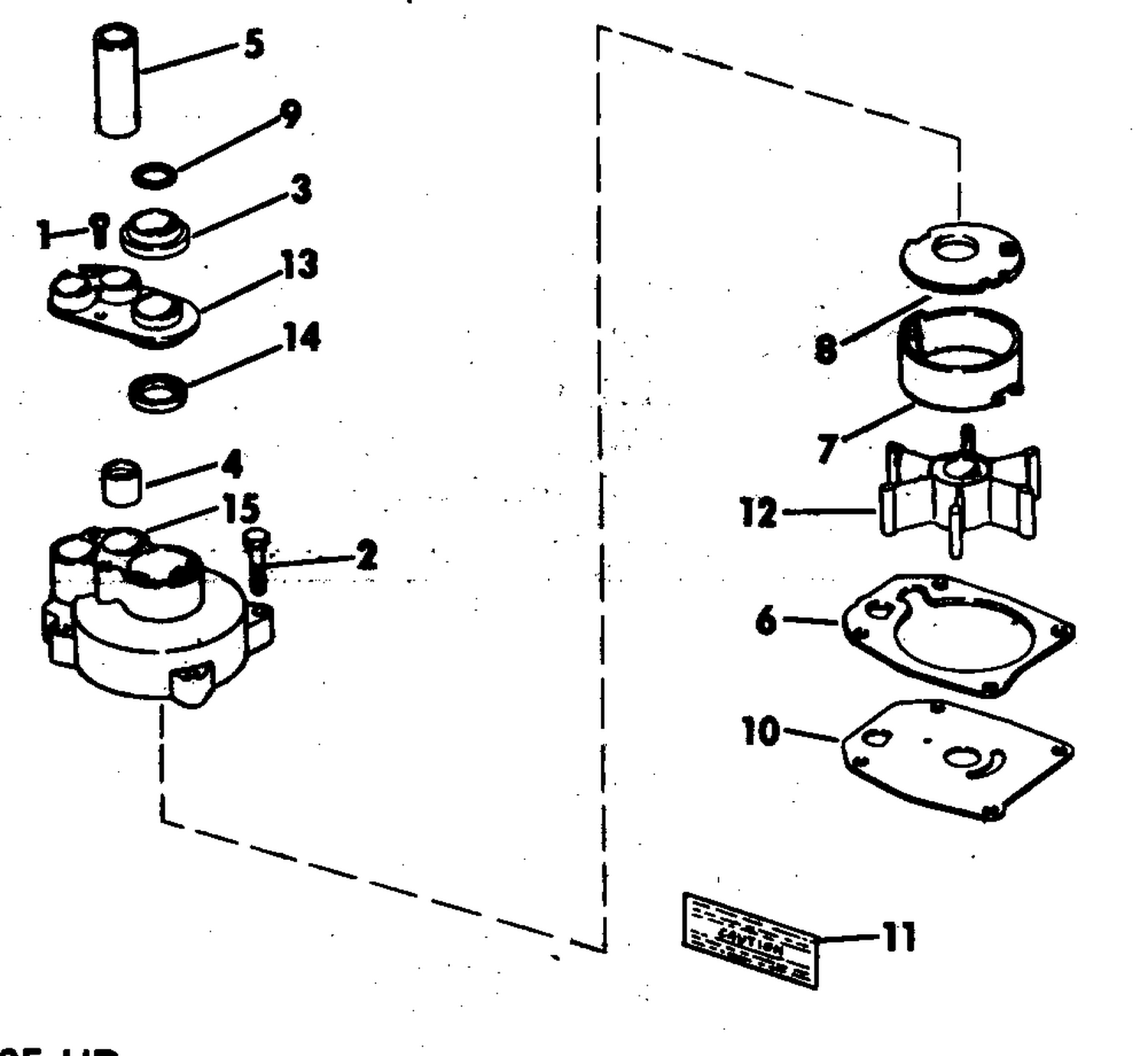 CHROME PUMP KITS 65 HP