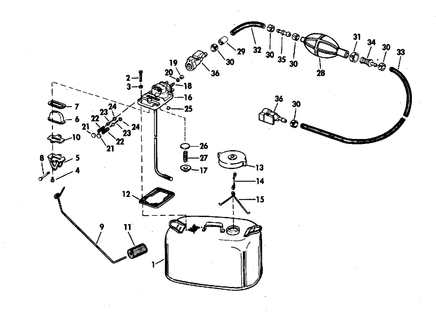 FUEL TANK - 6 GALLON