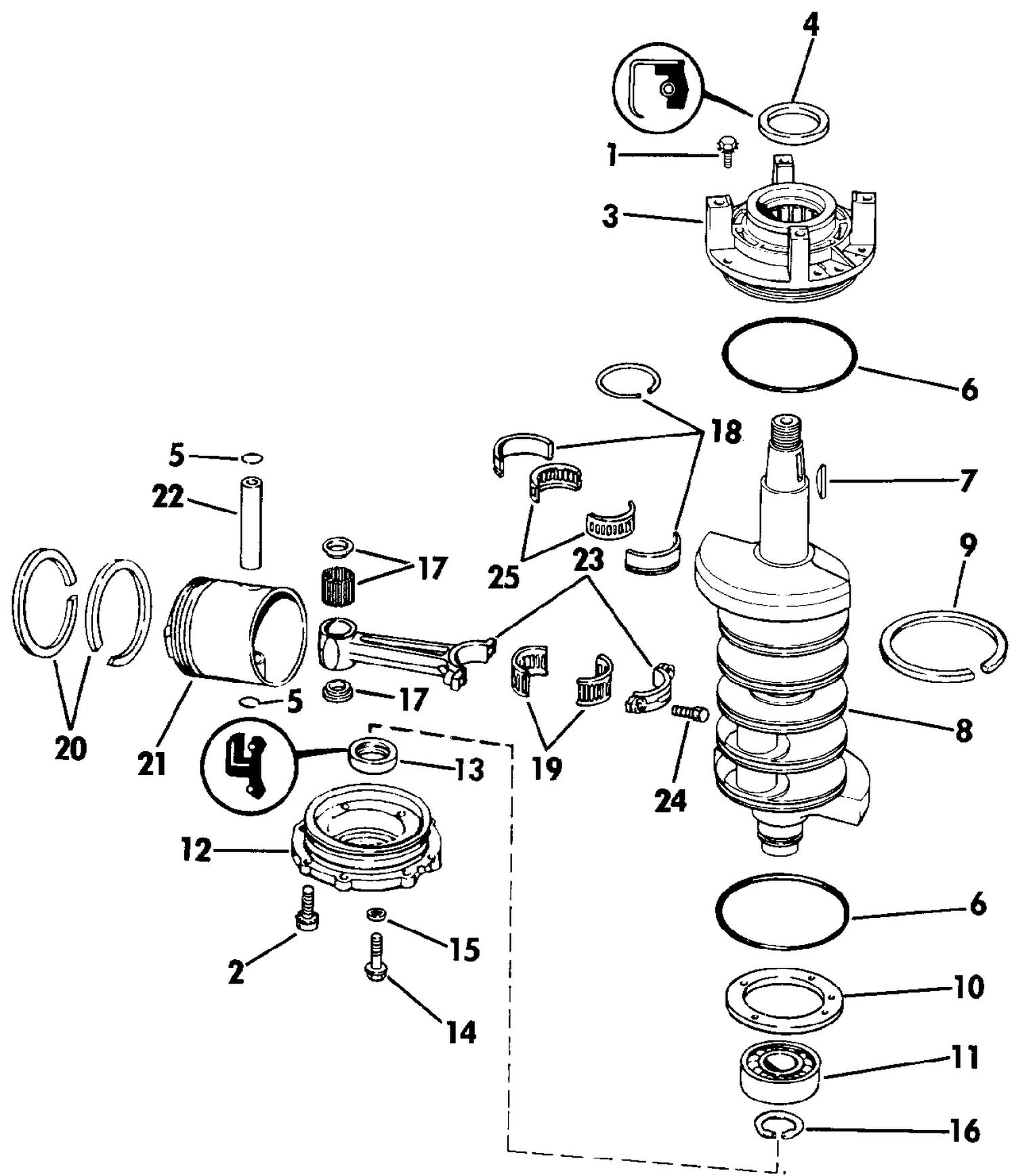 CRANKSHAFT & PISTON