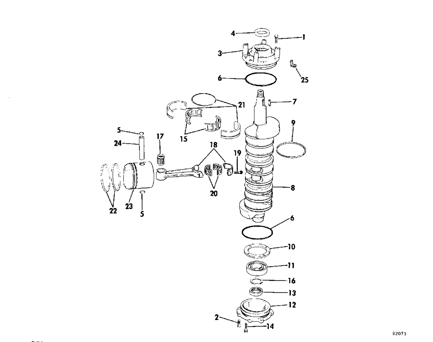 CRANKSHAFT & PISTON