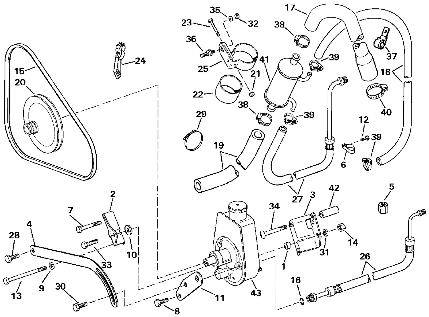 POWER STEERING PUMP
