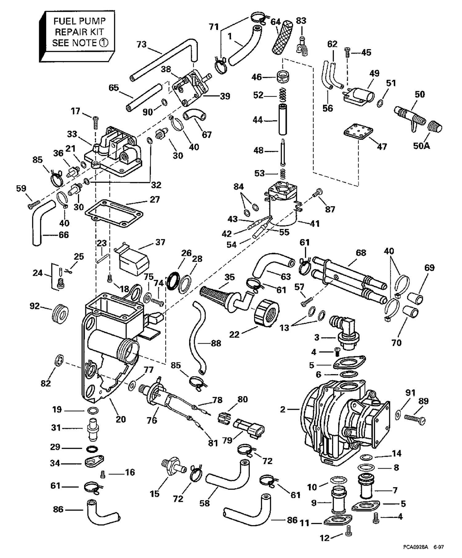 FUEL BRACKET & COMPONENTS