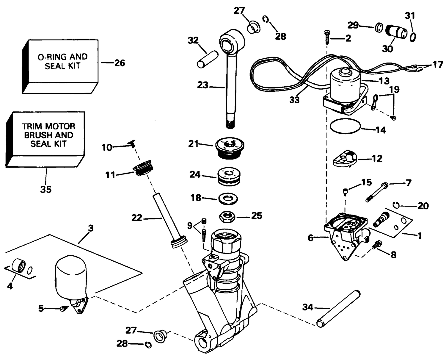 POWER TRIM/TILT HYDRAULIC ASSEMBLY