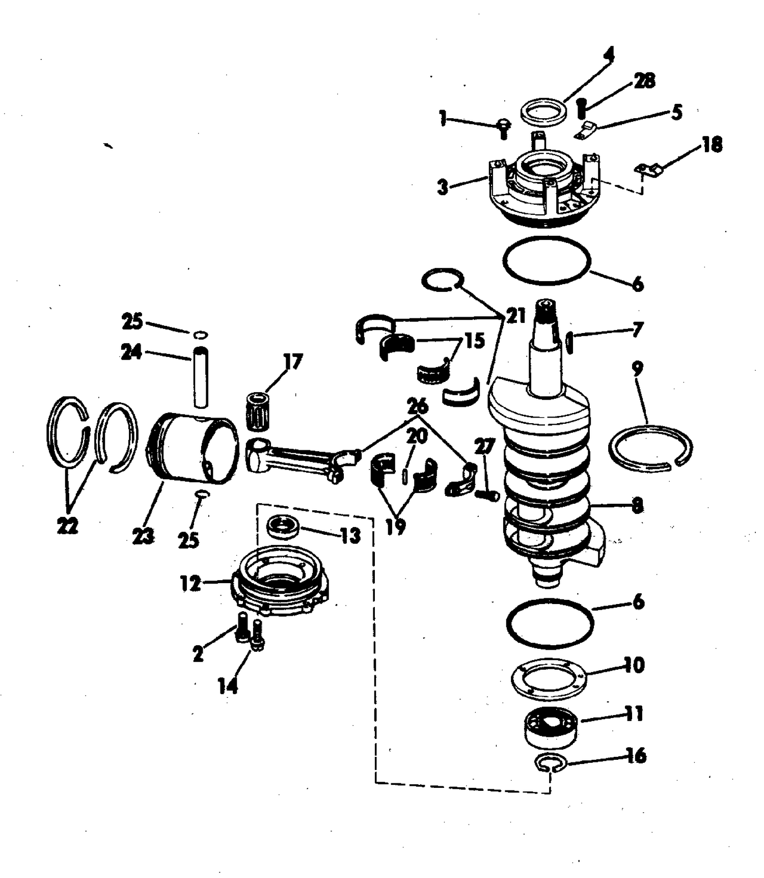 CRANKSHAFT & PISTON