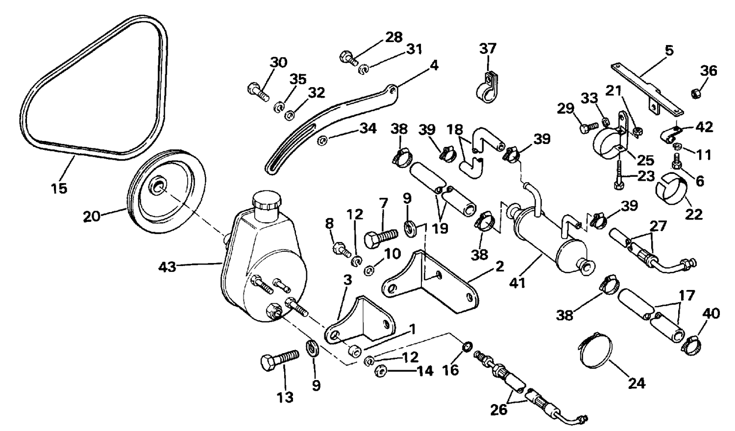 POWER STEERING PUMP