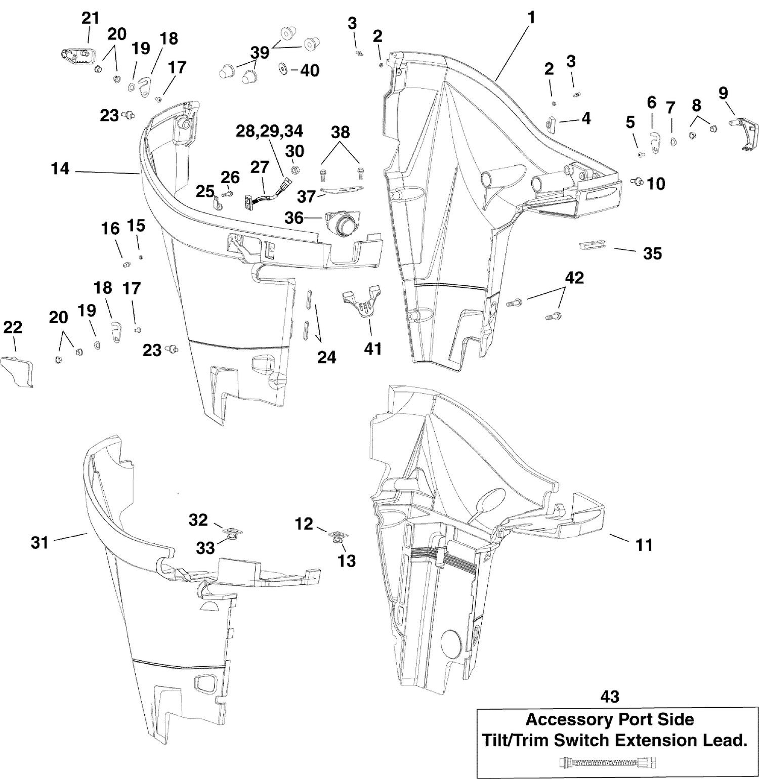LOWER ENGINE COVER