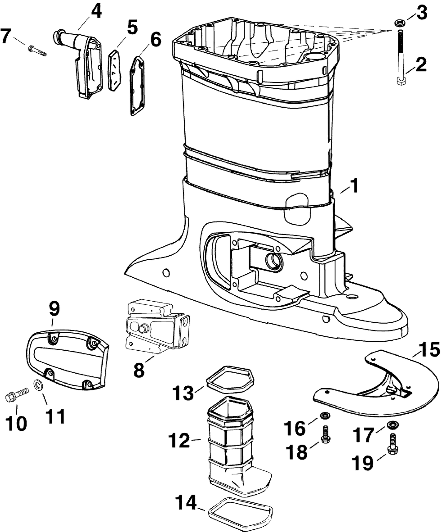 EXHAUST HOUSING
