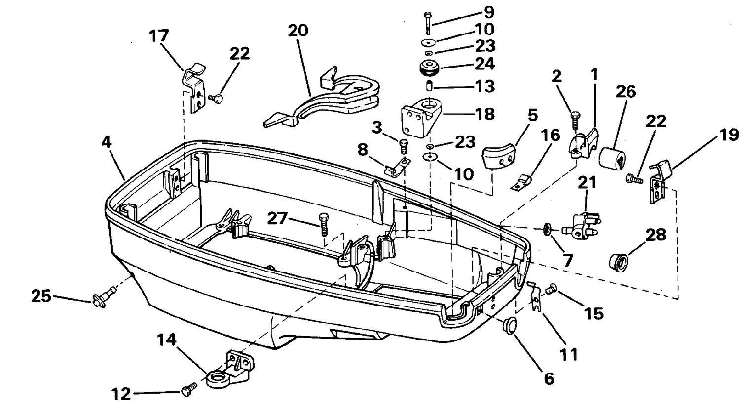 LOWER ENGINE COVER