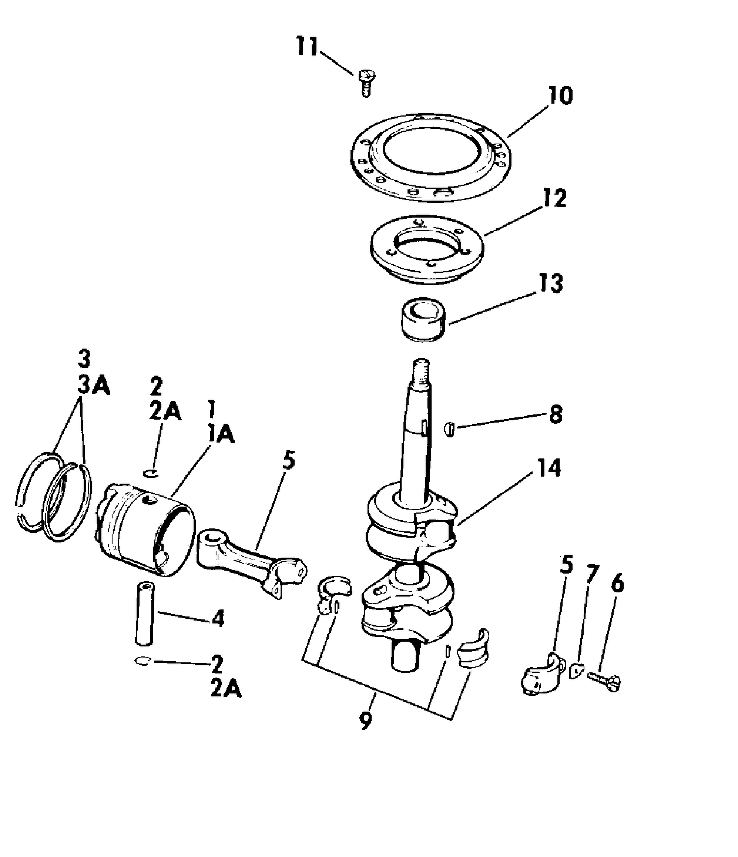 CRANKSHAFT & PISTON
