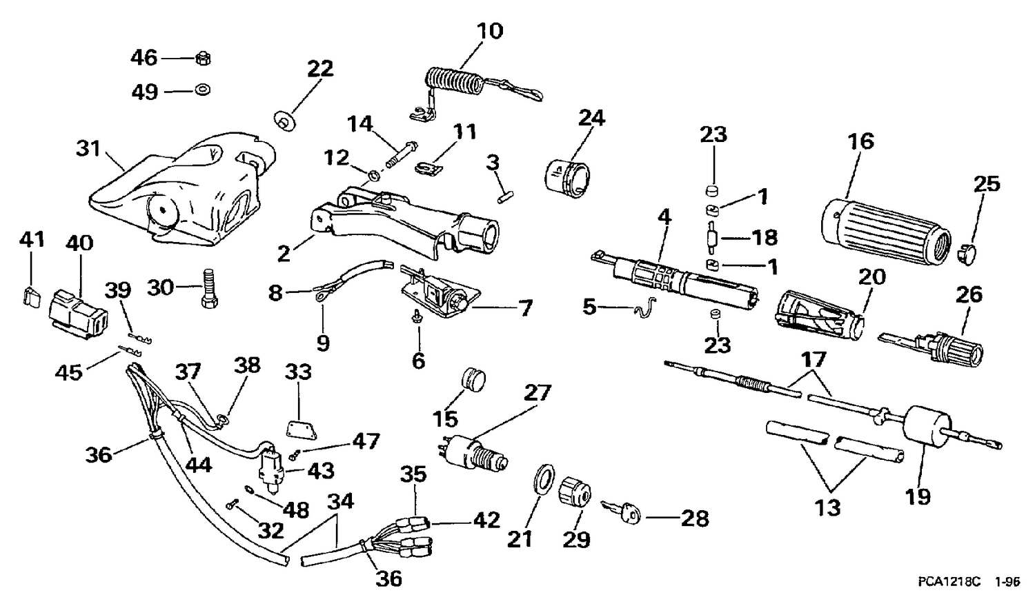 STEERING & SHIFT HANDLE