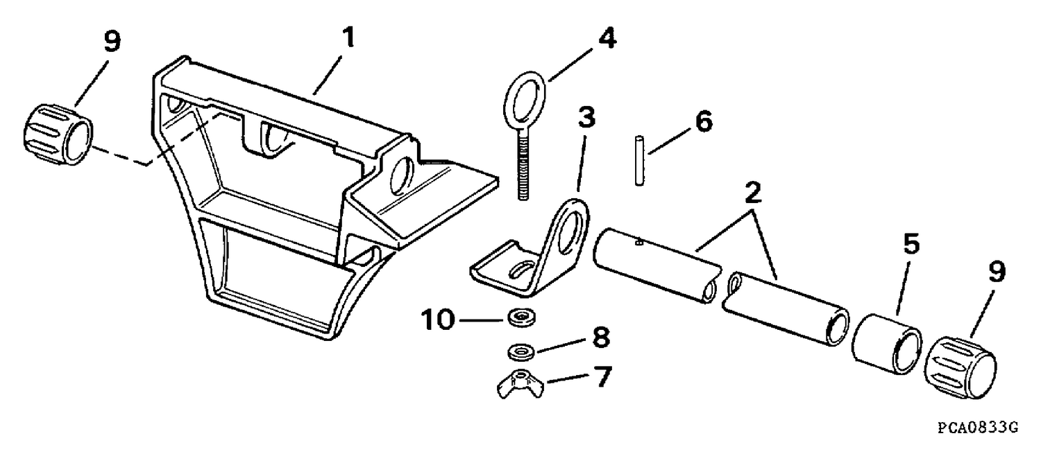 CANOE MOTOR BRACKET KIT