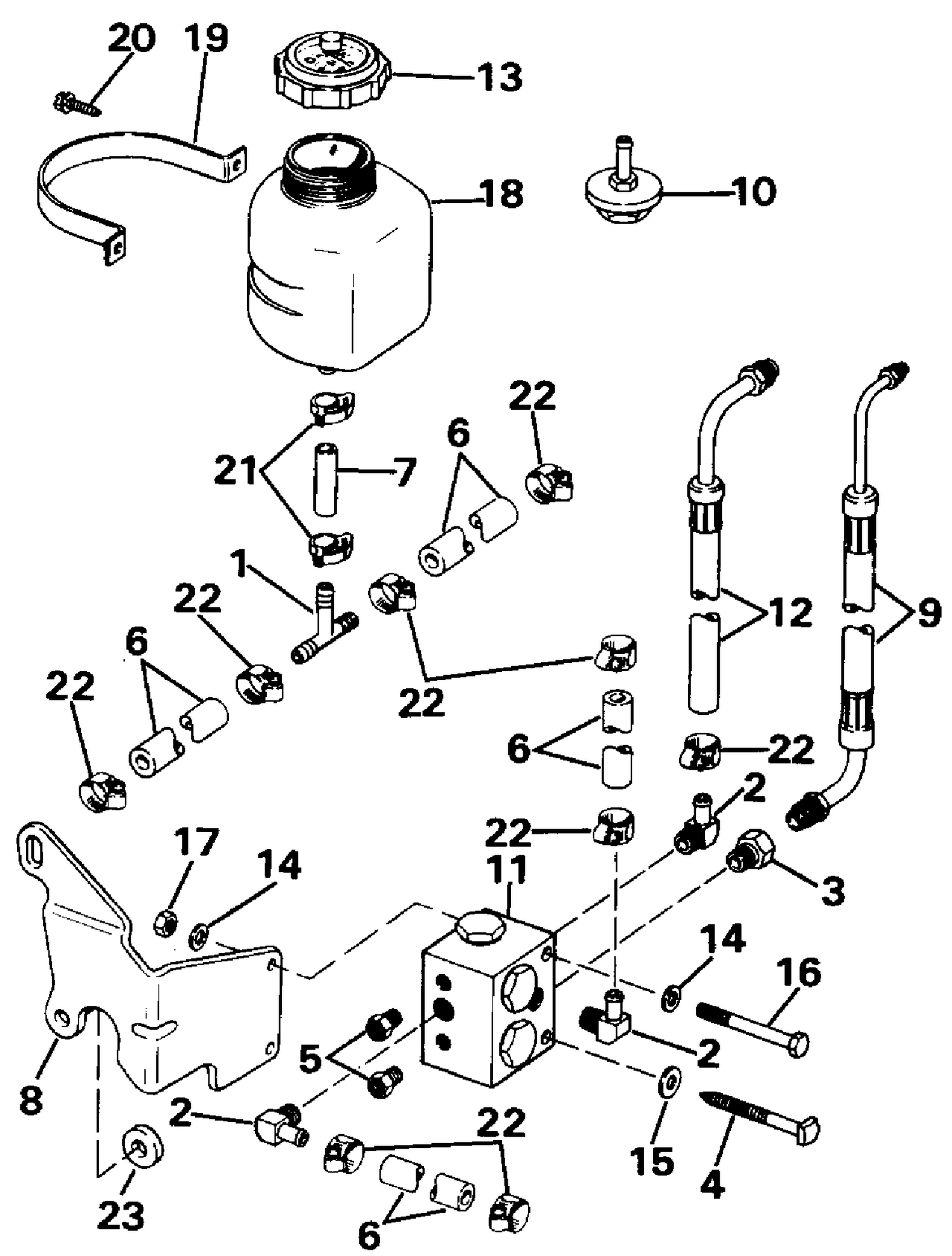 PRIORITY VALVE KIT - DUAL ENGINE