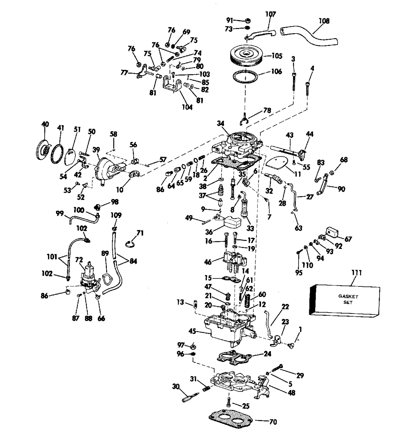 CARBURETOR & FUEL PUMP GROUP